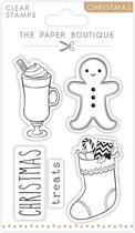 The Paper Boutique Clear stamps - Christmas treats - 17.5x12cm - 5 stuks