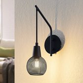 Lindby - wandlamp - 1licht - ijzer - H: 35 cm - E14