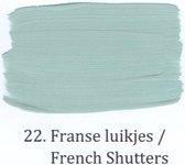 22. Franse Luikjes - matte muurverf l'Authentique