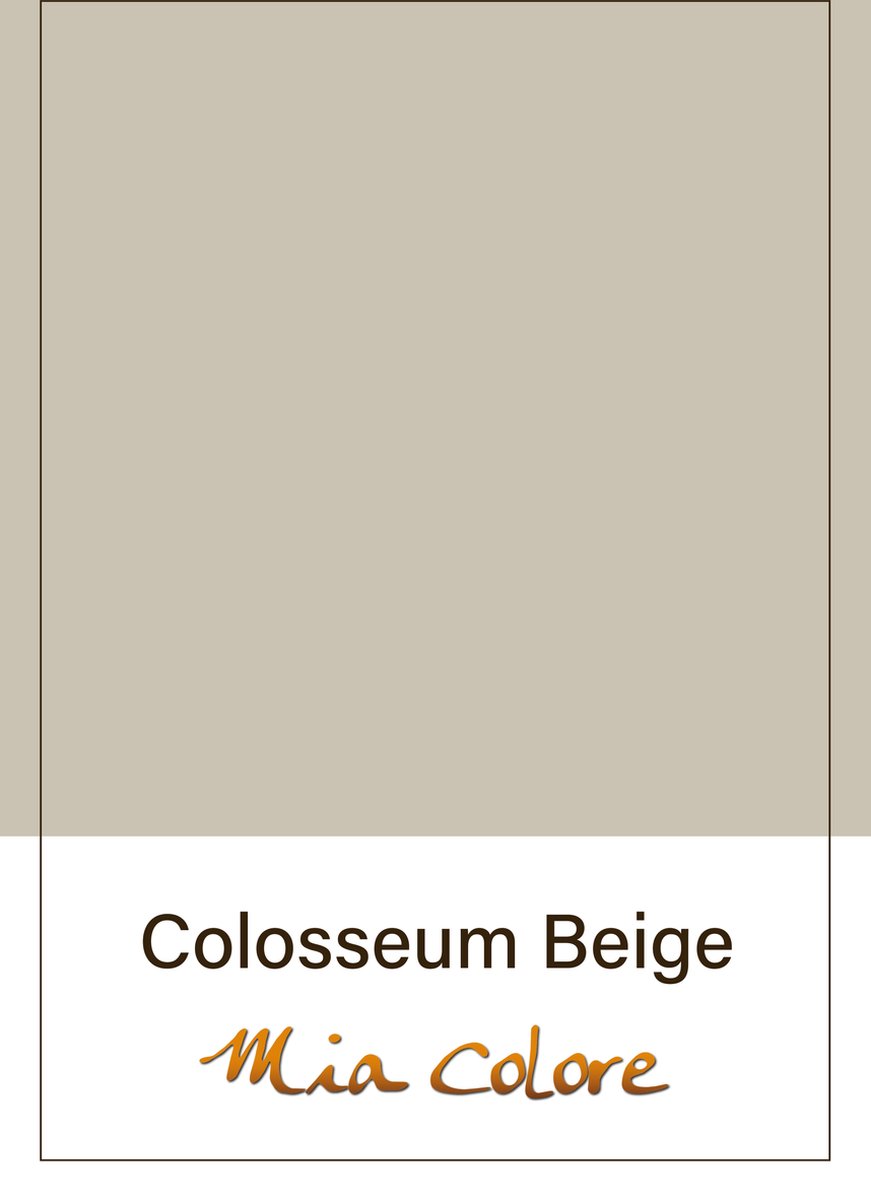 Colosseum beige krijtverf Mia colore 0,5 liter
