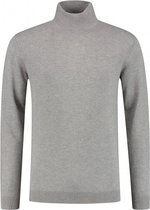 GENTS - Coltrui Heren - Truien Heren Volwassenen Turtle Neck lichtgrijs Maat M