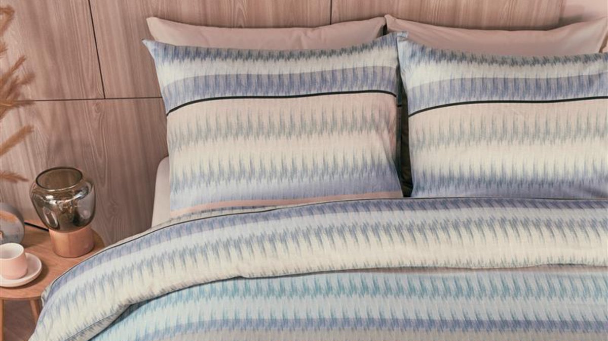 Kardol Palenque dekbedovertrek - Tweepersoons - 200x200/220 - Blauw