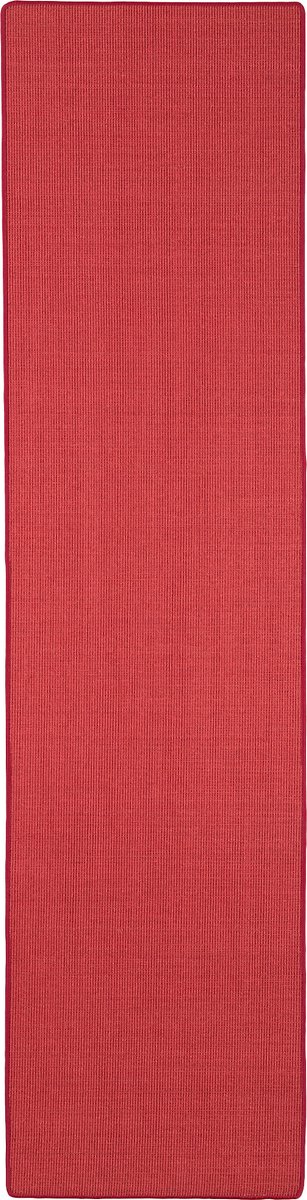 Snapstyle Vloerkleed Sisal Natuur Loper Rood