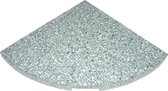 Outdoor Living - Granietplaat voor zweefparasol - 25kg - grijs