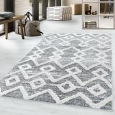 Laagpolig tapijt ontwerp MIA Inca ruit patroon Abstract