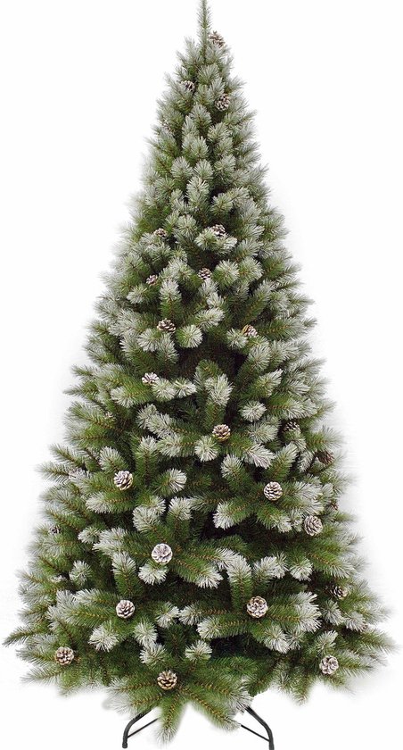 Triumph Tree Franse kunstkerstboom pittsburgh maat in cm: 215 x 117 groen GROEN