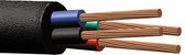 RGB kabel - 4-aderig - 4 x 1,0mm - Met buitenmantel - Per meter