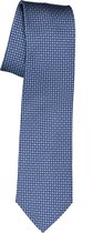 Michaelis  stropdas - zijde - blauw dessin -  Maat: One size