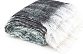 Plaid deken -grijs- 130x170 cm