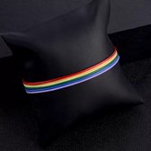 GoedeDoelen.Shop | Koordarmband Rainbow | Statement Armband | Pride | Rainbow | Pride armband | Rainbow Armband | One Love | Cadeautje | Wellness-House