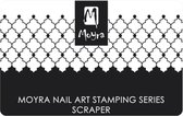 Moyra Scraper voor stampingr Nr 07 Black and White