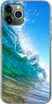 Geschikt voor iPhone 11 Pro hoesje - Een close-up van een golf die breekt voor de kust van Hawaii - Siliconen Telefoonhoesje