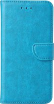 Samsung Galaxy A03S Hoesje Blauw - Samsung Galaxy A03S book case met Pasjeshouder - portemonee hoesje