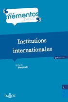 Mémentos - Institutions internationales. 21e éd.