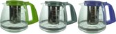 ARO houseware Theepot glas met uitneembaar filter750ml
