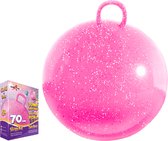 Skippybal pink glitter 70 cm