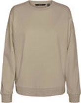 VERO MODA VMOCTAVIA LS SWEAT BEIGE S
