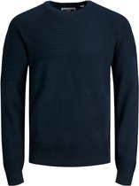 JACK & JONES Jack&Jones Seth Knit Crew Neck BLAUW L