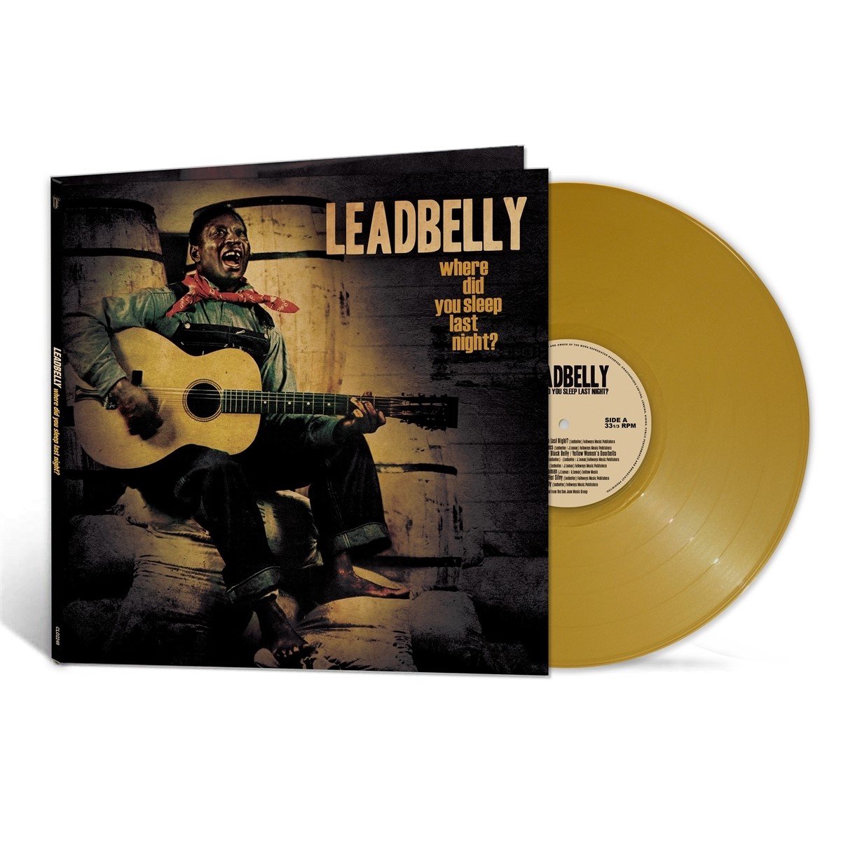 Leadbelly - Where Did You Sleep Last Night? (LP) (Coloured Vinyl)
