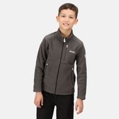 De Regatta Marlin VII fleece - outdoortrui - kinderen - hele rits - reflecterend - Donker grijs