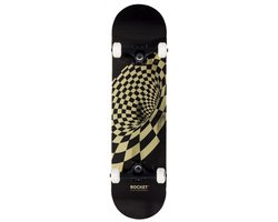 Rocket Skateboard Vortex Foil Gold 8.0