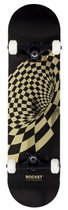 Rocket Skateboard Vortex Foil Gold 8.0