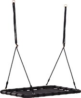 Nancy's Argentia Nest Swing - Zwart - Metaal, Mesh - 39,37 cm x 29,92 cm x 1,57 cm