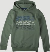 O'Neill Sweatshirts Boys All Year Sweat Hoody Agave Green 140 - Agave Green 70% Cotton, 30% Recycled Polyester