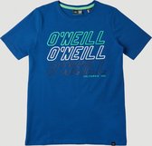 O'Neill T-Shirt Boys All Year Ss T-Shirt Darkwater Blue Option B 164 - Darkwater Blue Option B 100% Katoen Round Neck