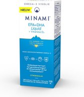 Minami Nutrition MorEPA EPA+DHA Liquid+ Vitamine D3 Vloeibaar 150ml