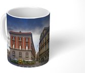 Mok - Gekleurde gebouwen in Napoli - 350 ML - Beker
