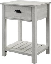 Nancy's Moriquita Country Side Table - Classic - Reclaimed Barnwood, Grey Wash, Stone Grey - Hout - 64,14 cm x 45,09 cm x 40,01 cm