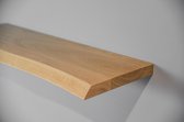 Wandplank boomstam onbehandeld - 100x25x40