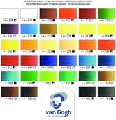 Van Gogh olieverf kist 34 tubes met accessoires - Superior