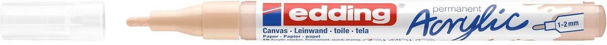 Acrylmarker edding e-5300 fijn warm beige