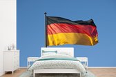 Behang - Fotobehang Foto van de Duitse vlag - Breedte 360 cm x hoogte 240 cm