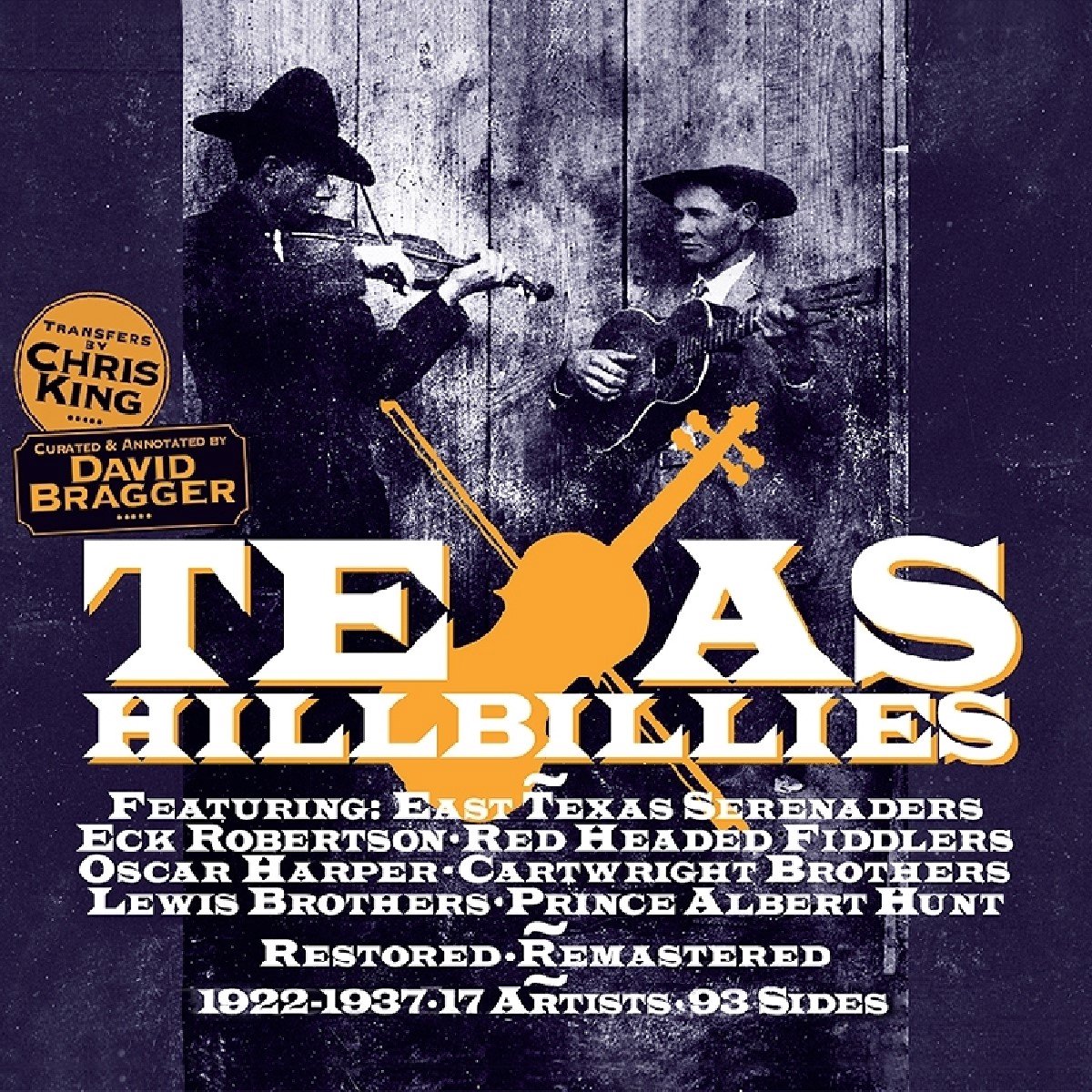 Various Artists - Texas Hillbillies 1922-1937 (4 CD) (Remastered)