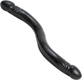 Zwarte dubbele dildo XL - Sextoys - Dildo's  - Dildo - Dildo Dubbel