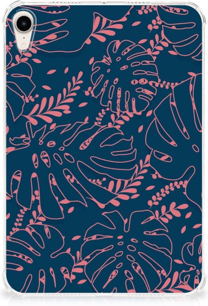 Apple iPad mini 6 (2021) Siliconen Hoesje Palm Leaves