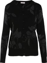 Cassis - Female - Cardigan imprimé fleuri  - Zwart