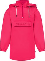 SEABASS Anorak Jacket - Oversized Pasvorm - Kind - Unisex - Duurzaam - 100% Gerecycled Polyster - Waterafstotend - Capuchon - Kangoeroezak - Seaqual - Alle Maten Verkrijgbaar - Kle