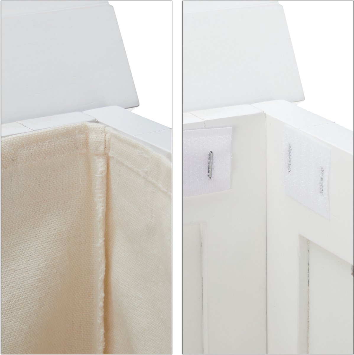 Relaxdays vouwbare wasmand met hengsel - 100 liter - waszak vouwbaar