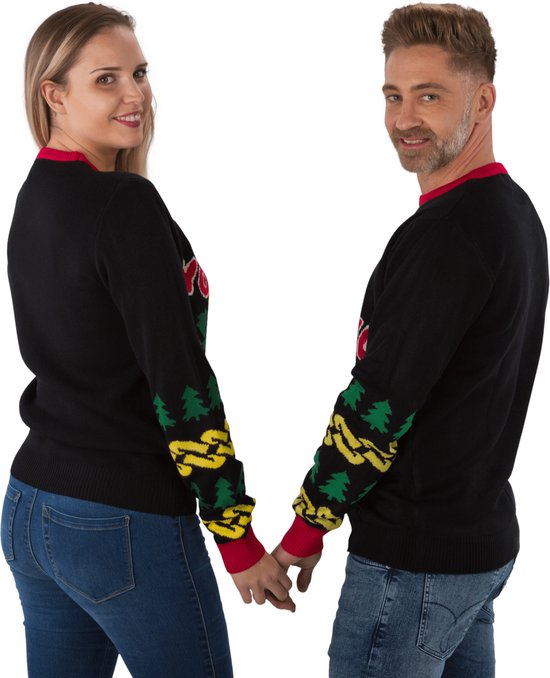 Pull de Noël laid Sapin de Noël YO YO YO