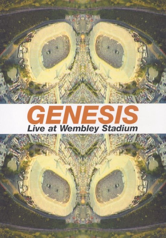 Cover van de film 'Genesis - Live At Wembley Stadium'