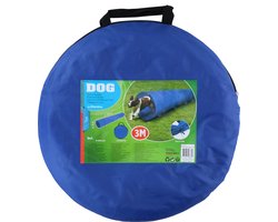 maxxpro Hondentunnel - Agility voor de Hond - Opvouwbaar - Lichtgewicht - met Draagtas en Grondpinnen - 3M