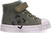 Sneakers | Jongens | Army Green | Leer | Shoesme | Maat 35