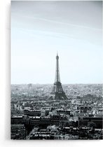 Walljar - De Eiffeltoren II - Zwart wit poster
