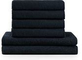 Blumtal Terry Handdoeken Set - 2 x Baddoek & 4 x Handdoek: Donkerblauw