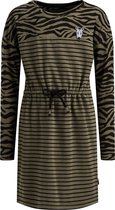 WE Fashion Meisjes jurk met zebradessin