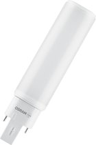OSRAM OSRAM DULUX D/E LED HF & AC MAINS / LED buis: G24q-1, Lengte: 143 mm, 6 W, 13 W vervanger voor, mat, Warm White, 3000 K